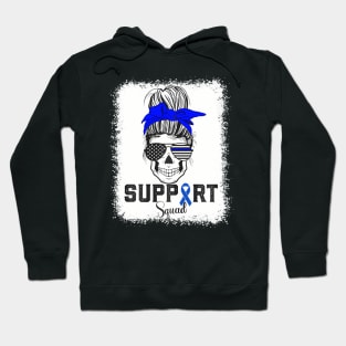 Support Squad Colorectal Colon Cancer Awareness Hoodie